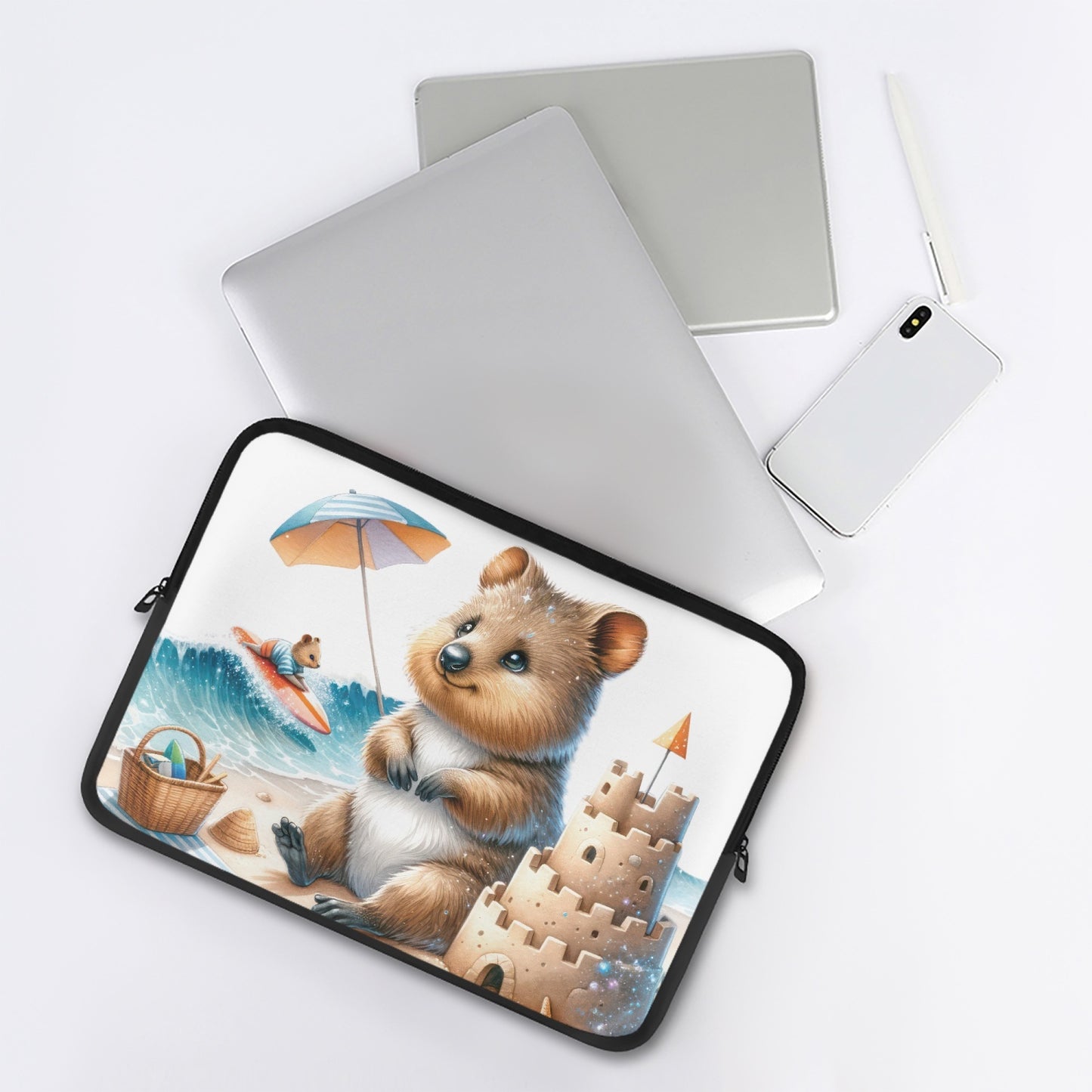 Laptop Sleeve - without handles - Australian Animals - Quokka