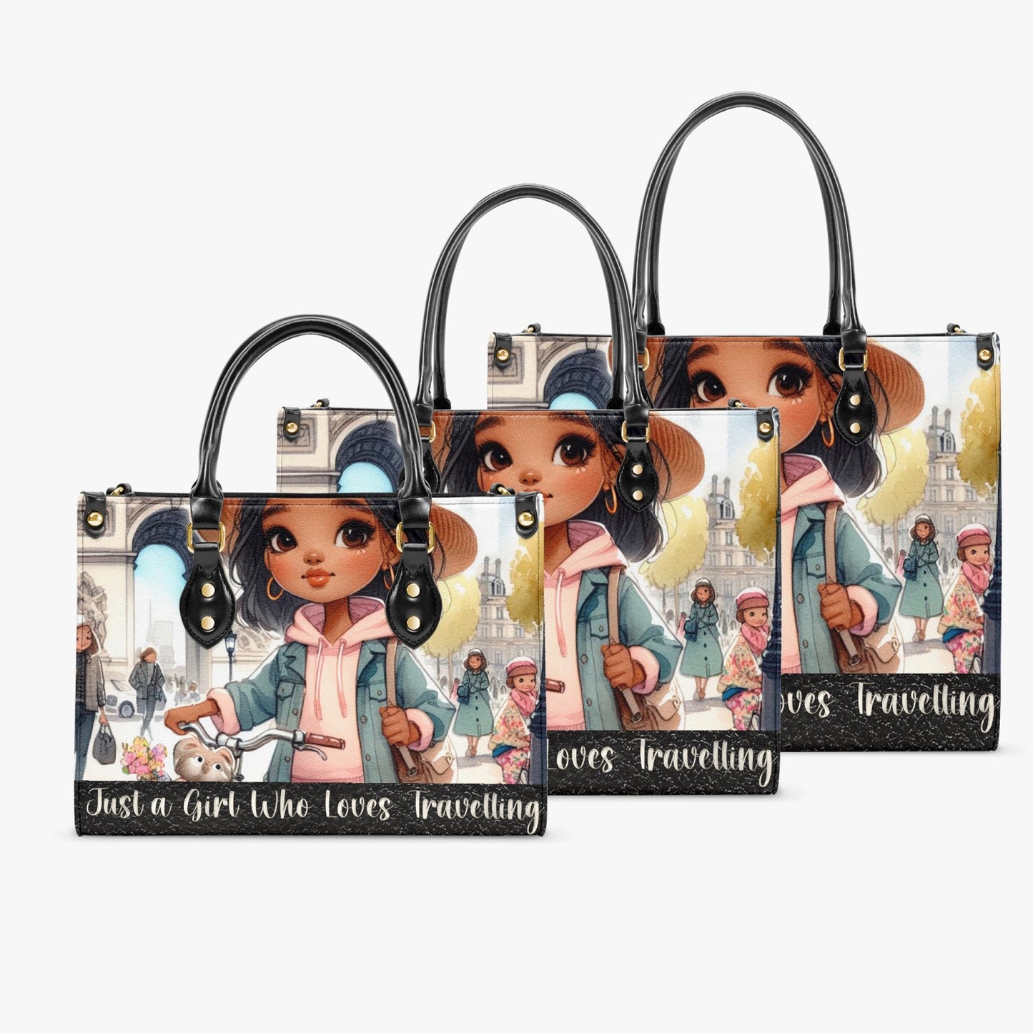 Women's Tote Bag - Just a Girl Who Loves Travelling