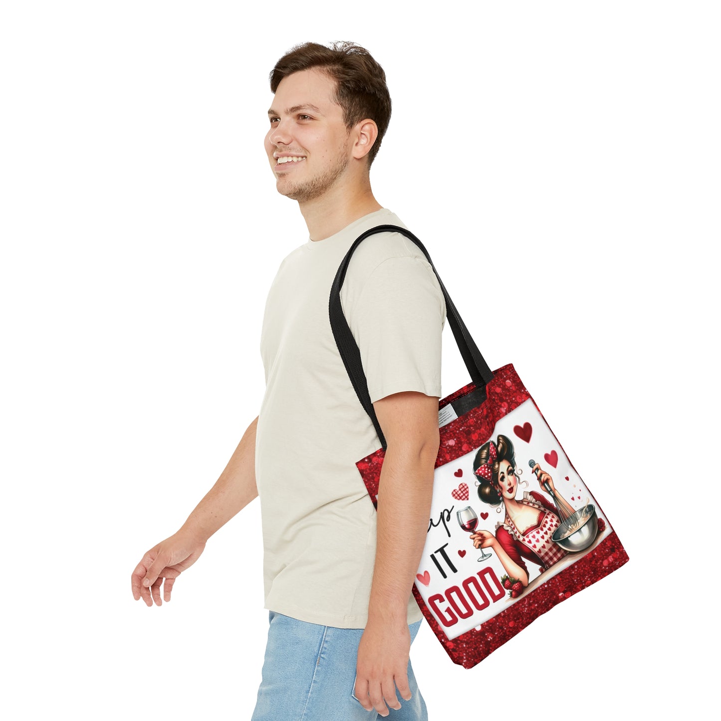 Tote Bag, Retro, Whip it Good