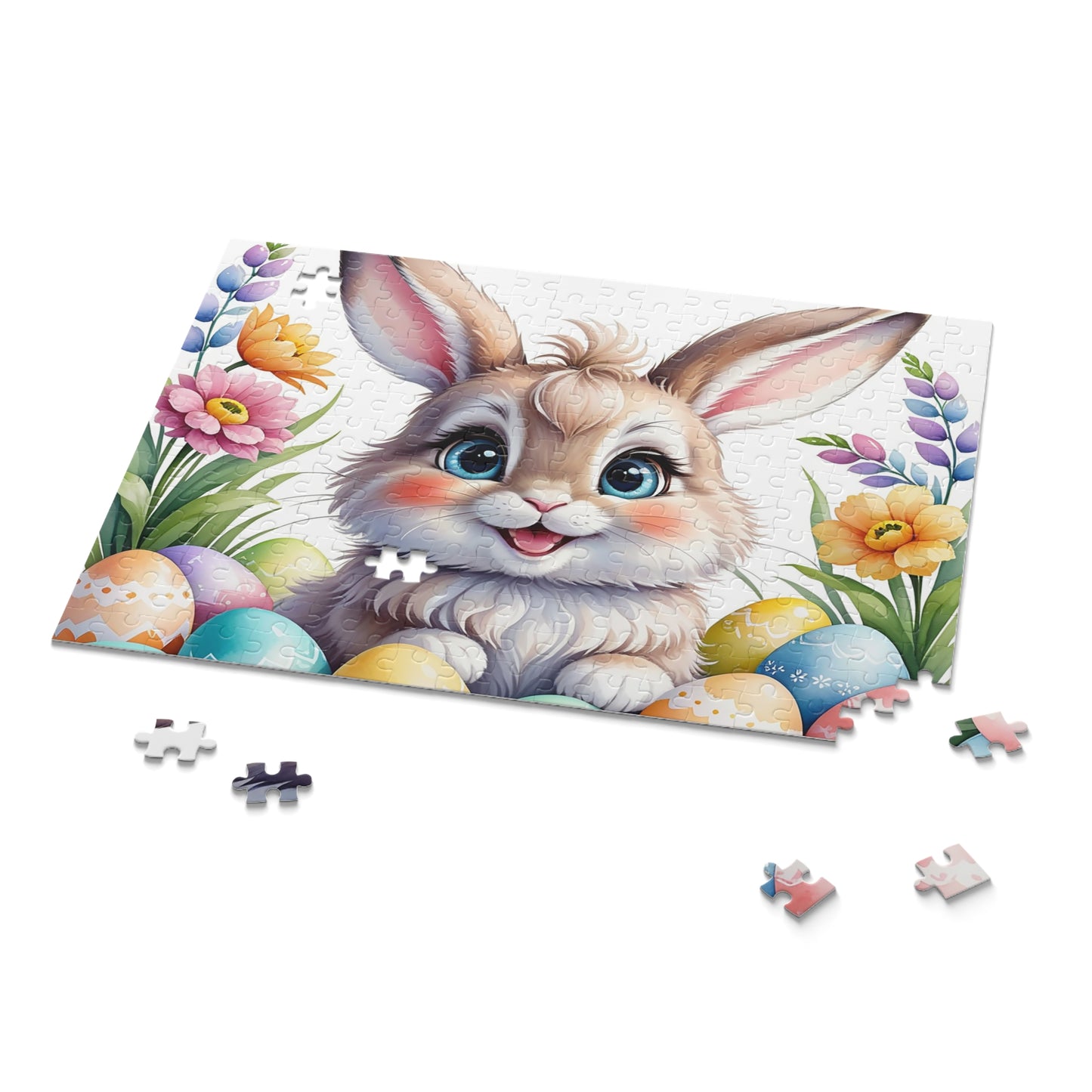 Puzzle, Easter, Rabbit  (120, 252, 500-Piece) awd-653