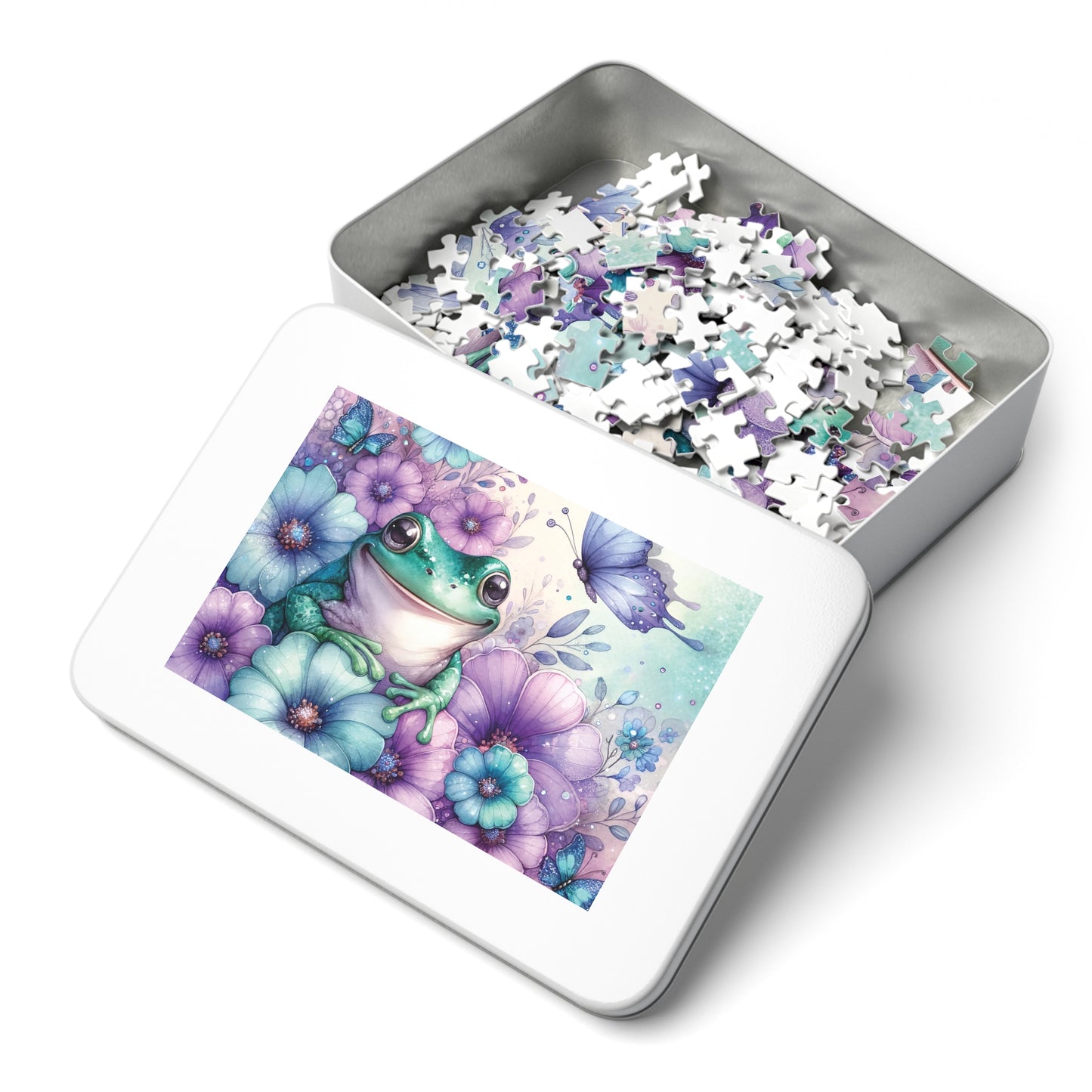 Jigsaw Puzzle, Frog, Personalised/Non-Personalised (30, 110, 252, 500,1000-Piece)