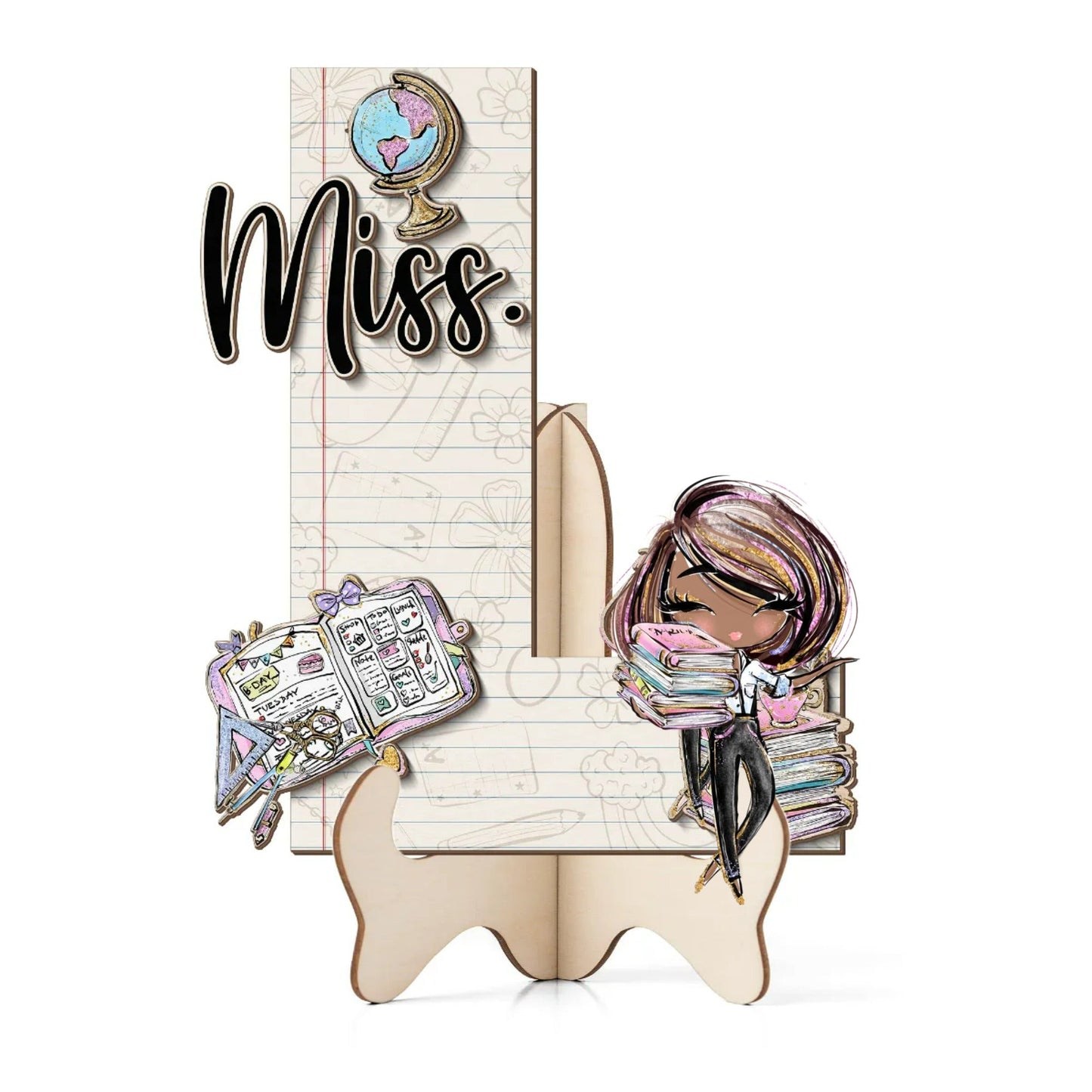 Teacher Letter Sign Letter Miss L