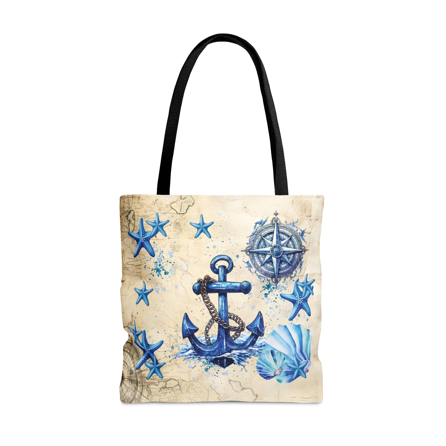 Tote Bag, Nautical bag, Beach Tote Bag