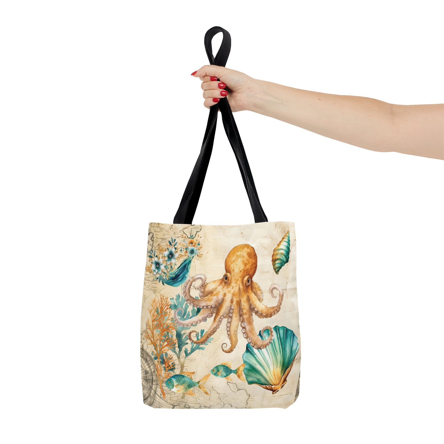 Tote Bag, Nautical bag, Beach Tote Bag