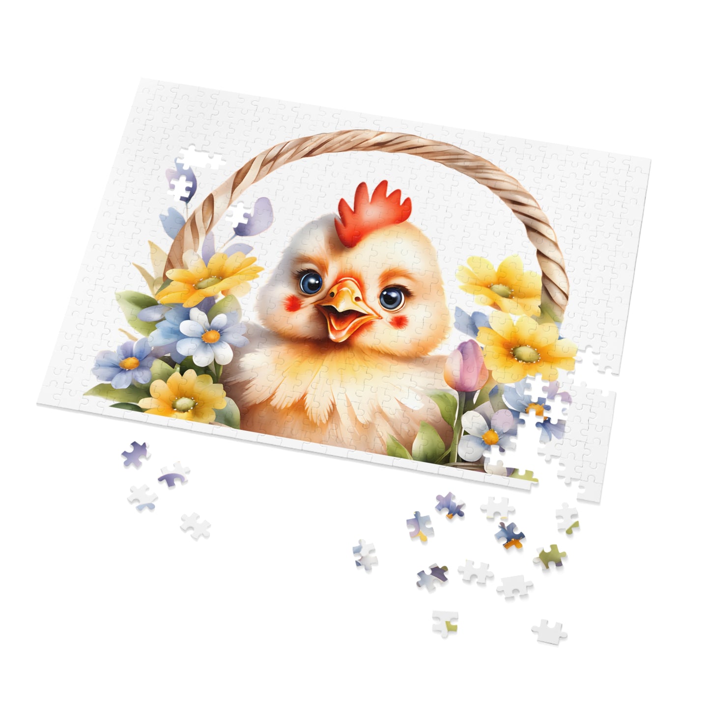 Jigsaw Puzzle, Chicken, Personalised/Non-Personalised (30, 110, 252, 500,1000-Piece)