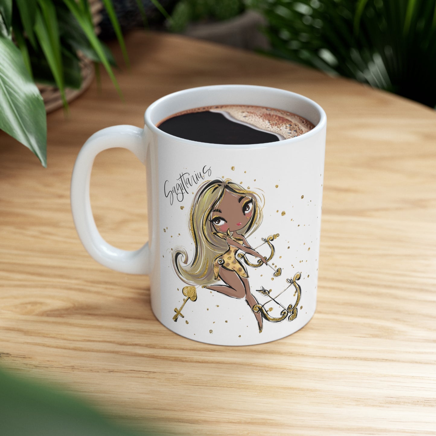 Zodiac Sign, Sagittarius, Ceramic Mug 11oz