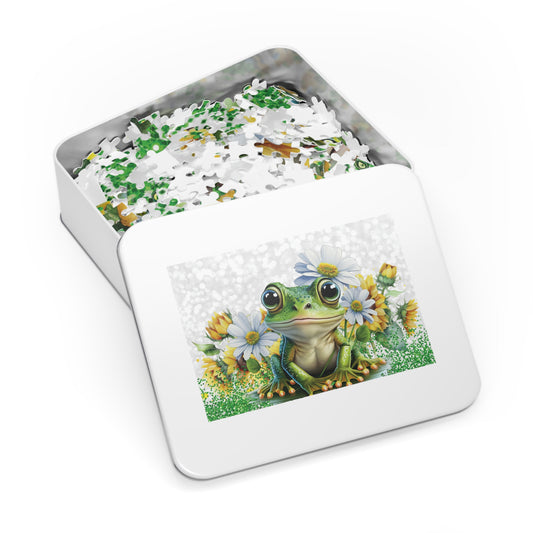 Jigsaw Puzzle, Frog, Personalised/Non-Personalised (30, 110, 252, 500,1000-Piece)