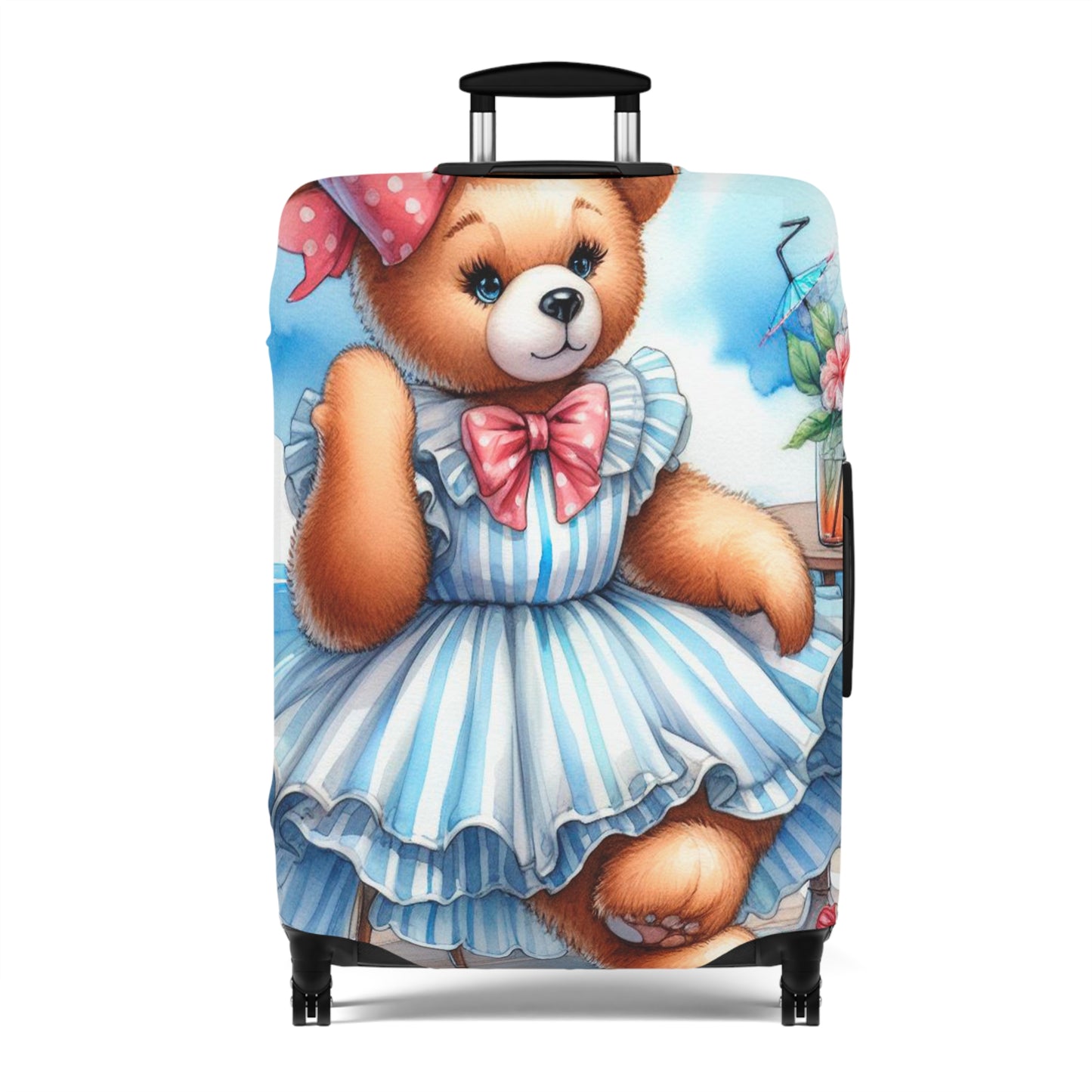 Luggage Cover, Teddy Bear, awd-3030