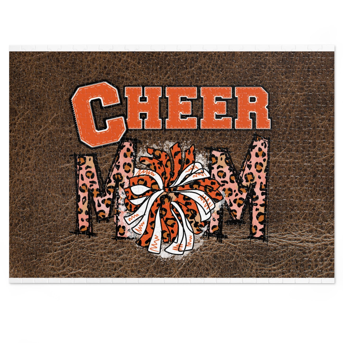 Jigsaw Puzzle, Cheer Mom, Personalised/Non-Personalised (30, 110, 252, 500,1000-Piece)