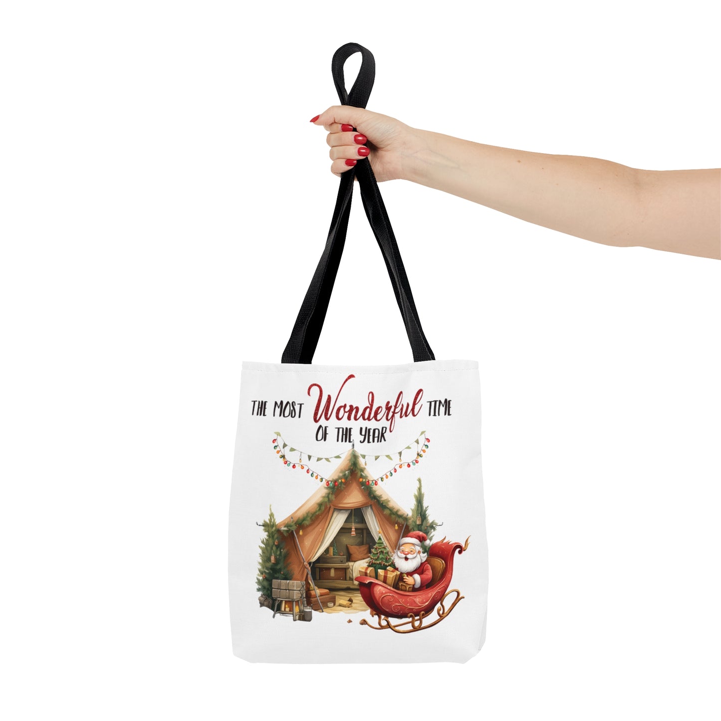 Tote Bag, Christmas, Camper