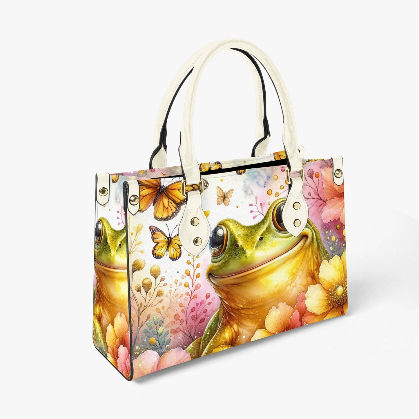 Women's Tote Bag - Long Strap - Frog