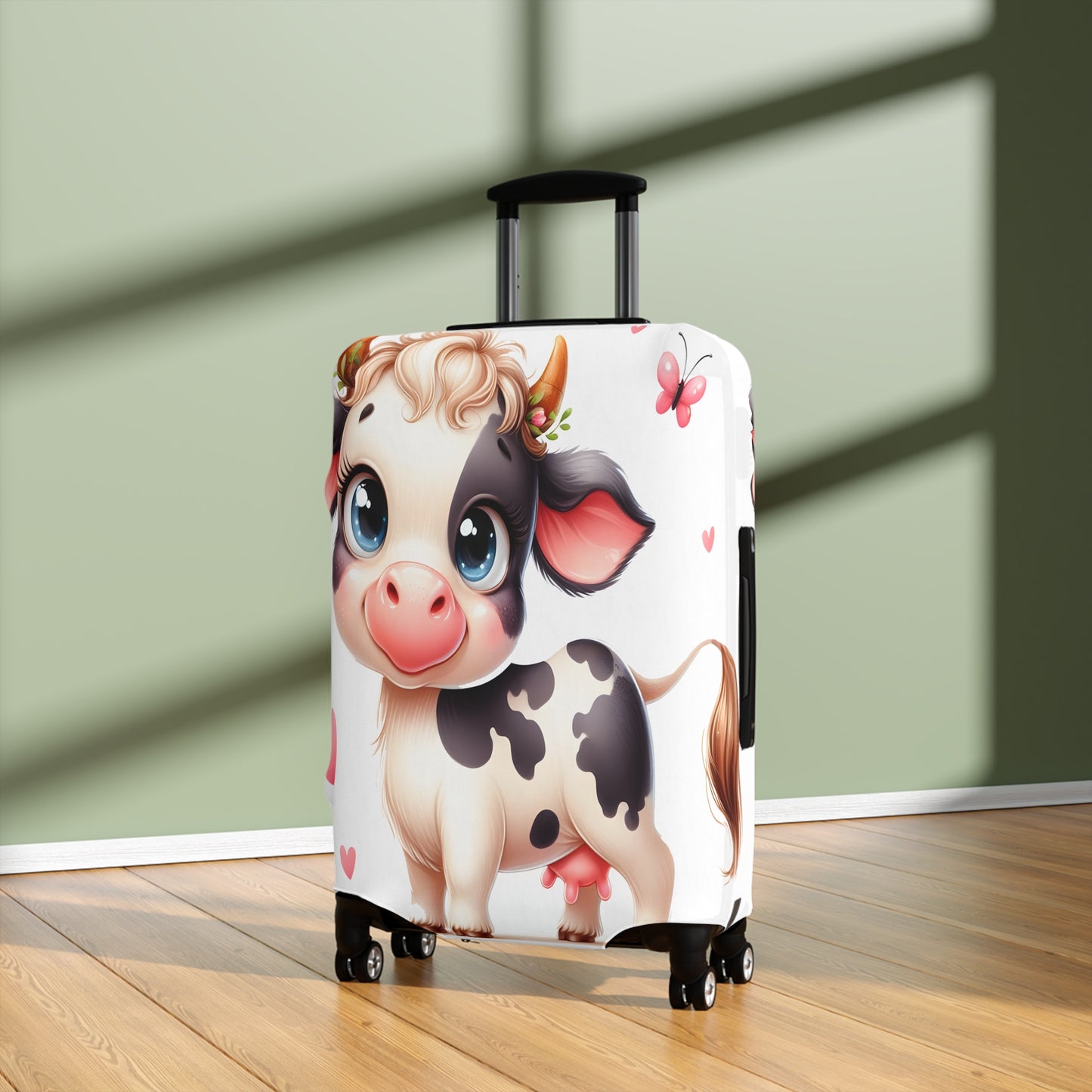 Luggage Cover, Cow, awd-1622