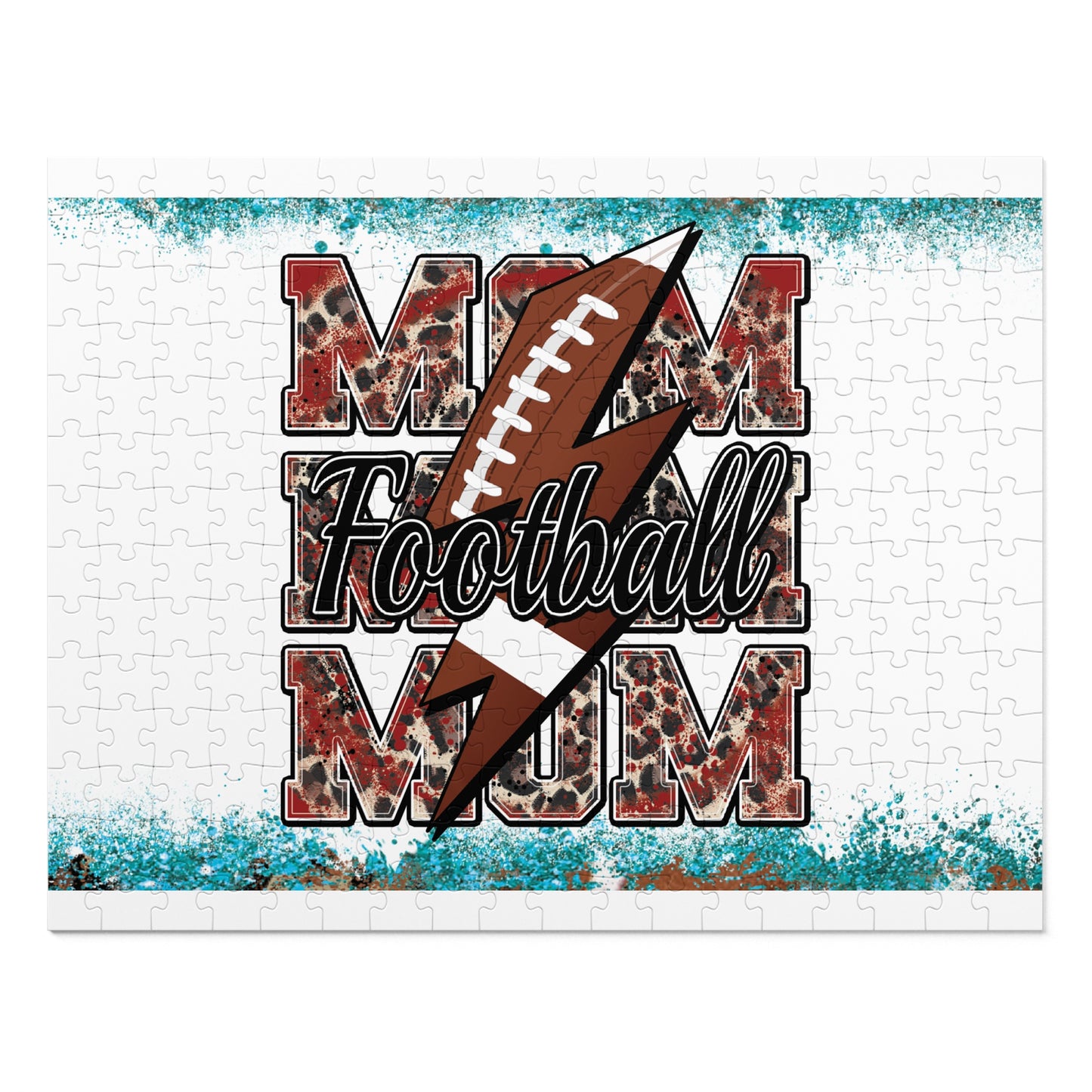 Jigsaw Puzzle, Western, Football Mom, Personalised/Non-Personalised (30, 110, 252, 500,1000-Piece)