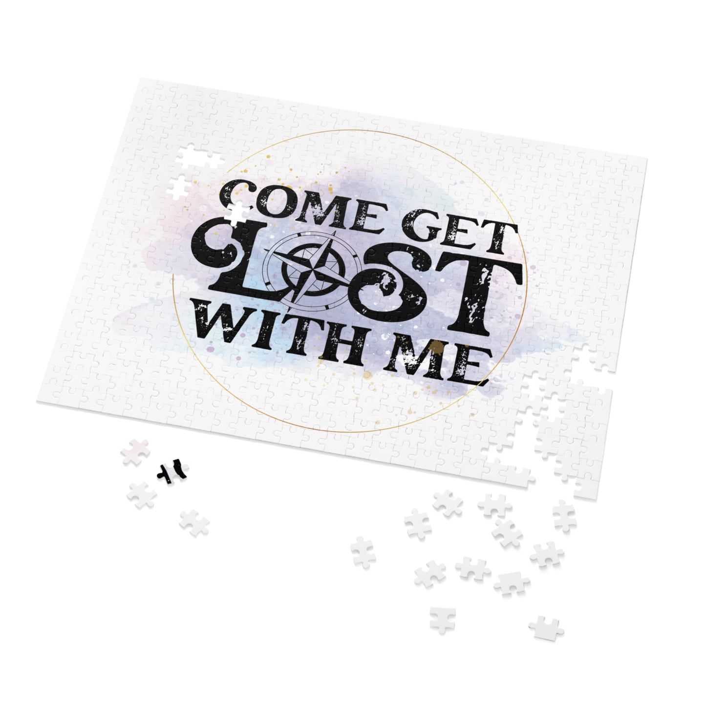 Jigsaw Puzzle, Travel, Come Get Lost with me, Personalised/Non-Personalised (30, 110, 252, 500,1000-Piece)