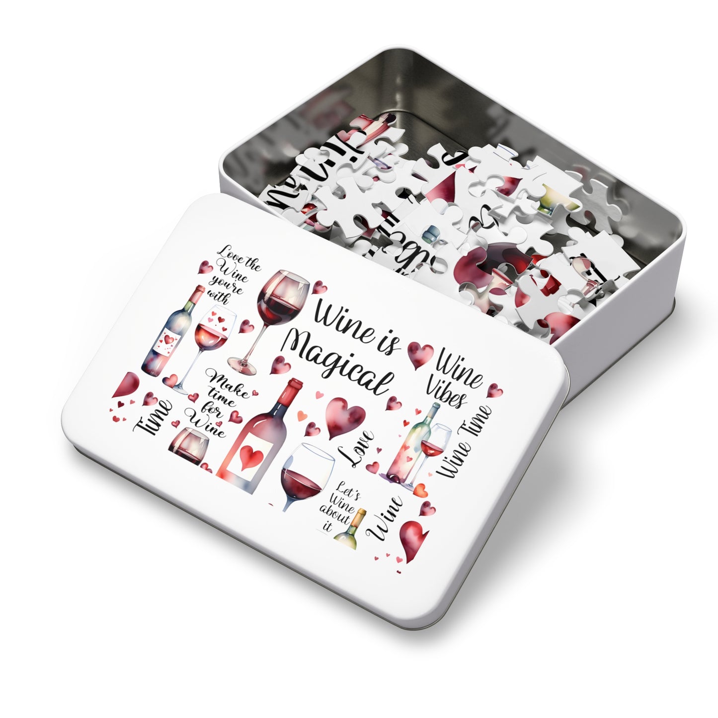 Jigsaw Puzzle, Wine is Magical, Personalised/Non-Personalised (30, 110, 252, 500,1000-Piece)