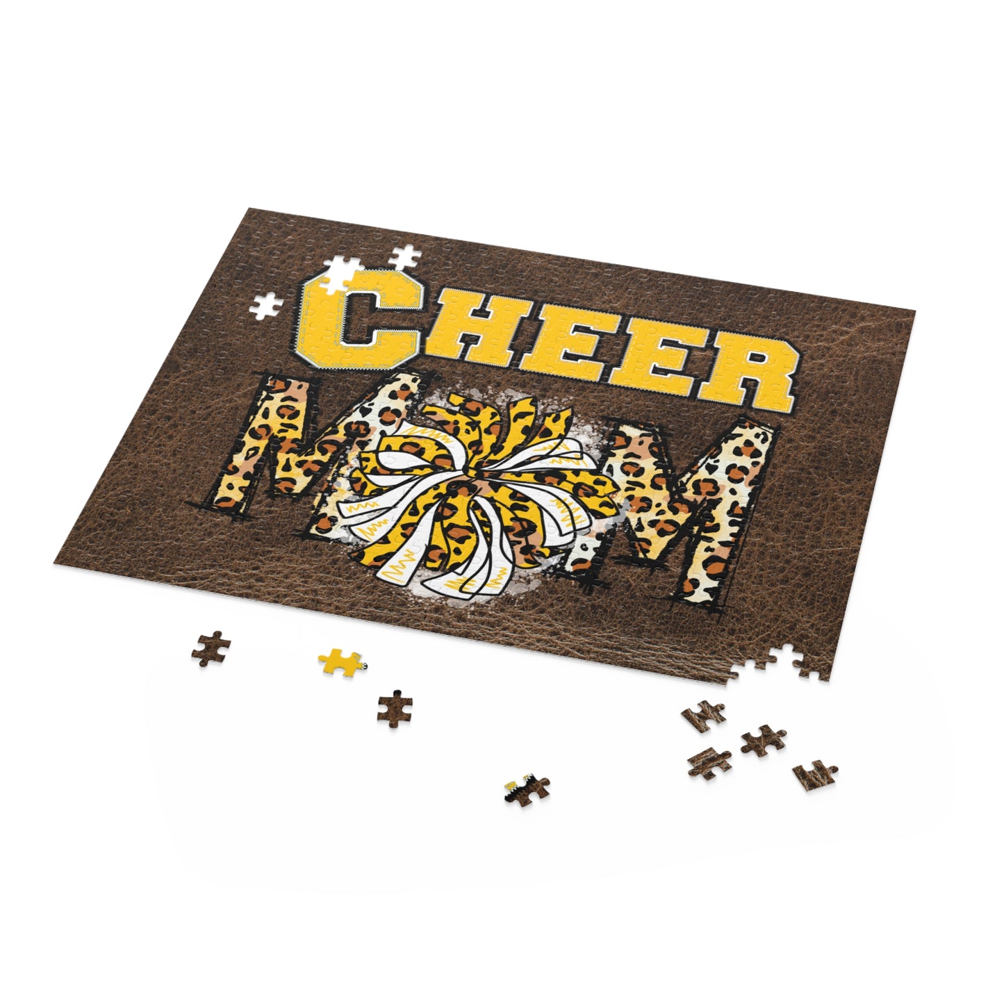 Personalised/Non-Personalised Puzzle, Cheer Mom (120, 252, 500-Piece)