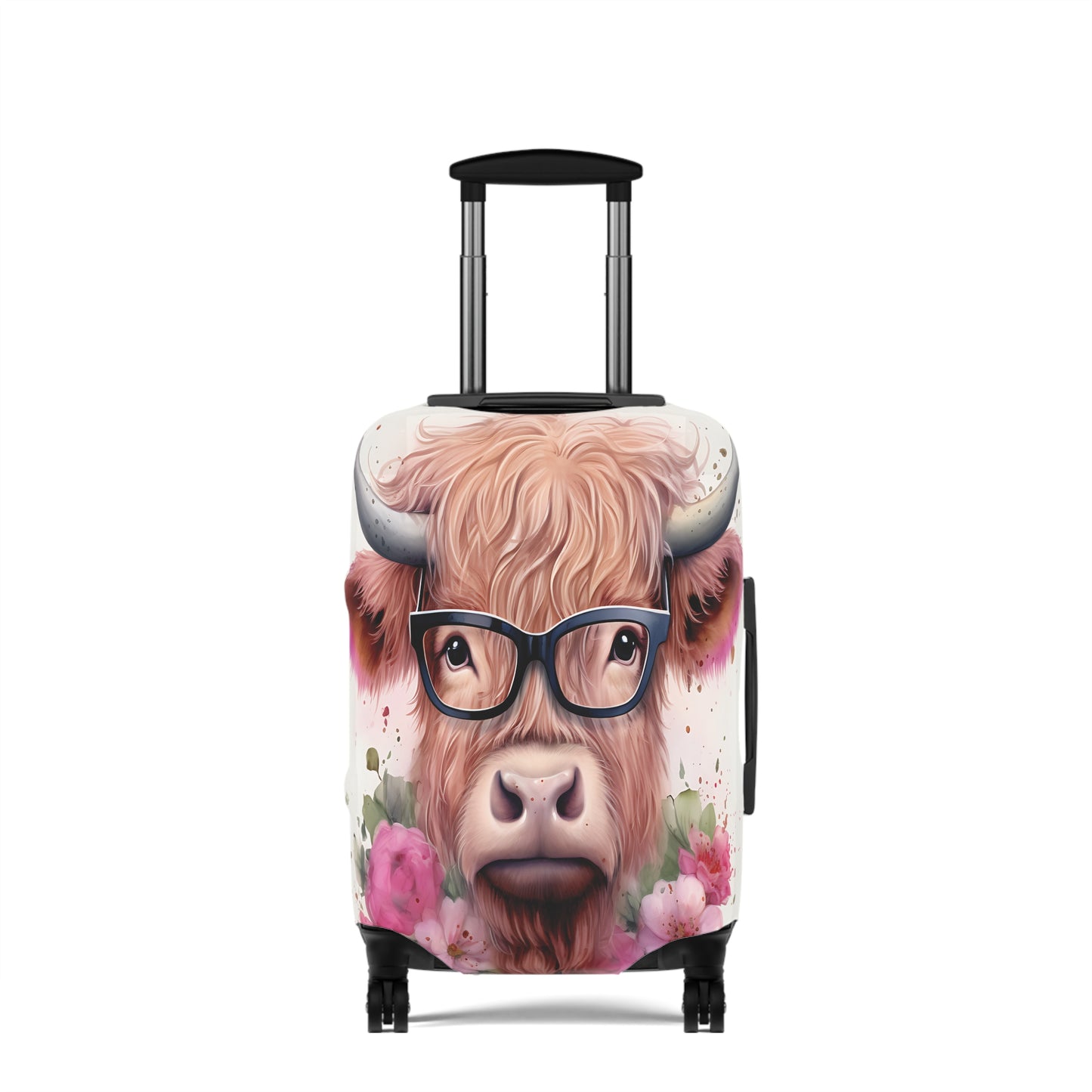 Luggage Cover, Highland Cow, awd-017