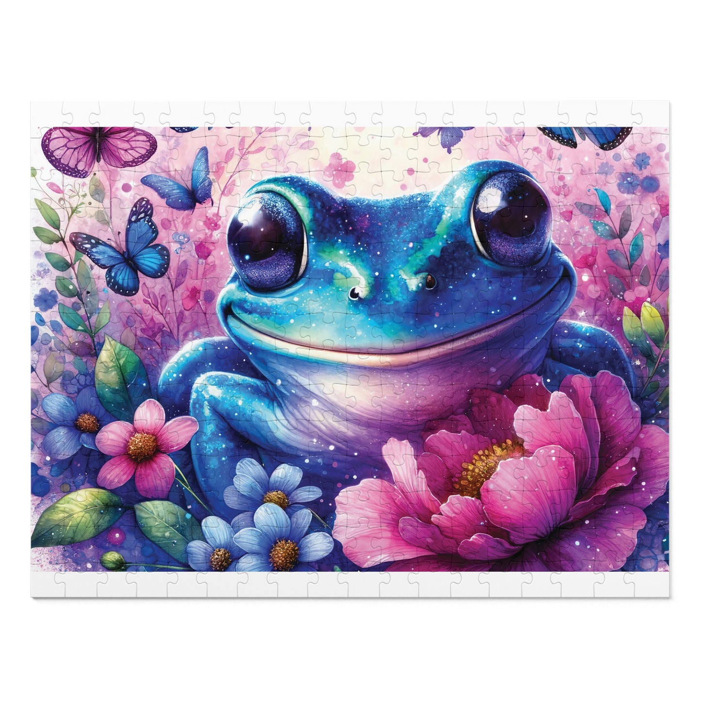 Jigsaw Puzzle, Frog, Personalised/Non-Personalised (30, 110, 252, 500,1000-Piece)