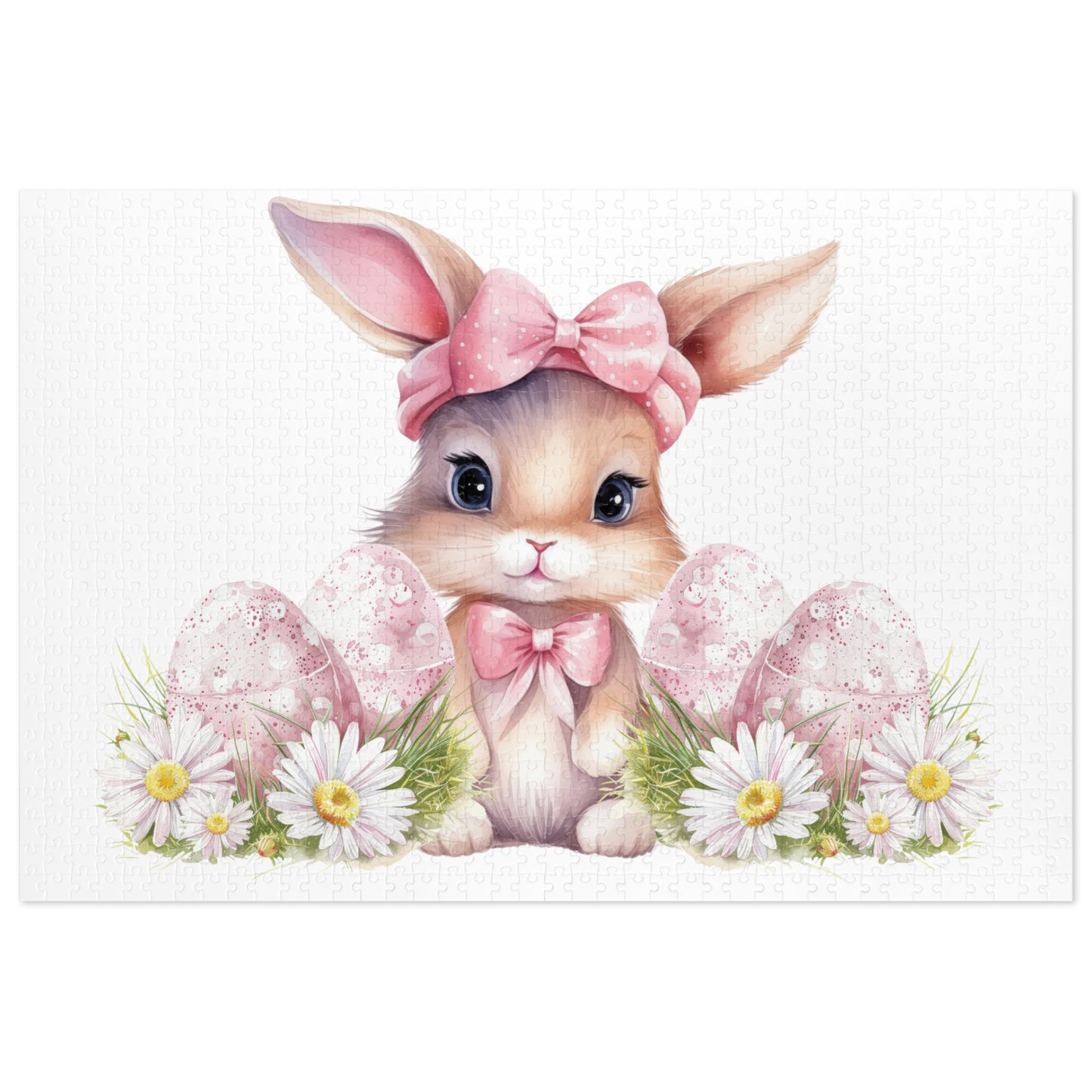 Jigsaw Puzzle, Easter, Easter Rabbit, Personalised/Non-Personalised (30, 110, 252, 500,1000-Piece)