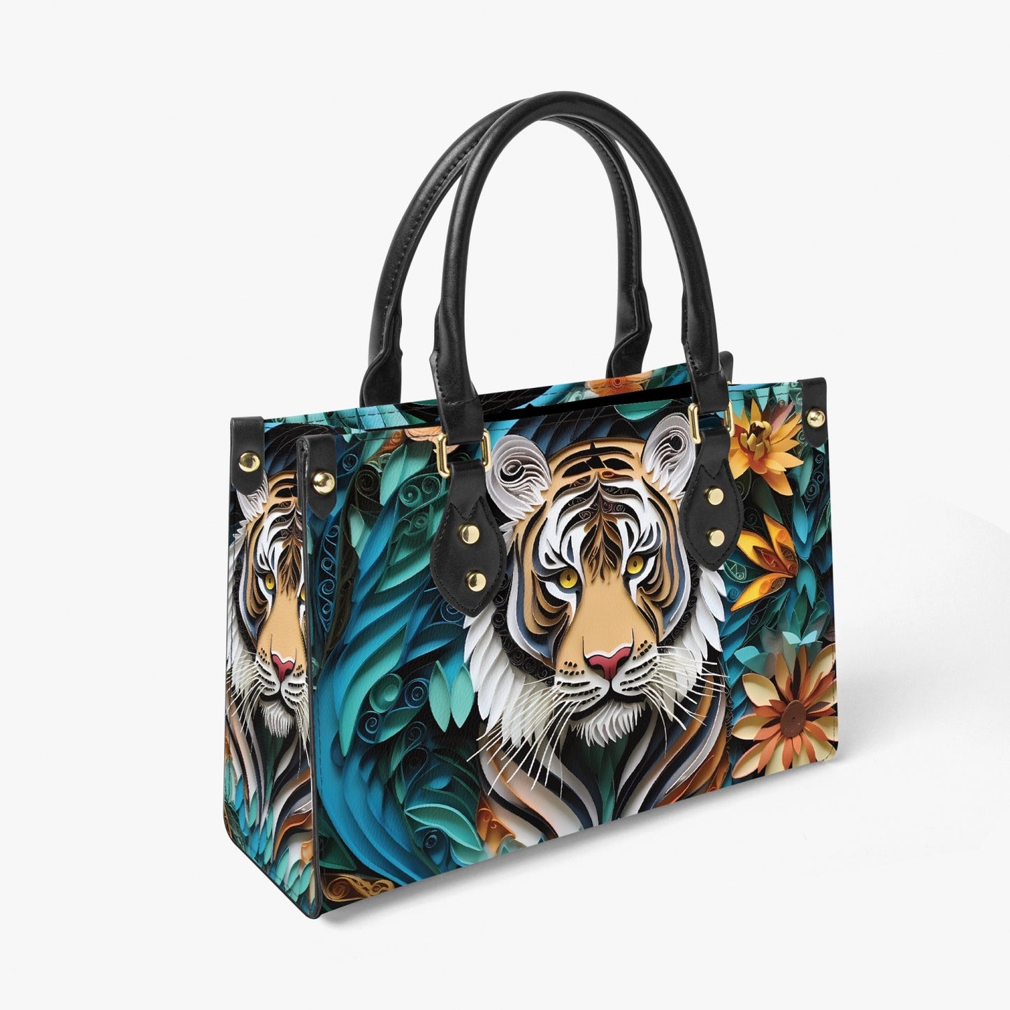 Women's Tote Bag - Long Strap - Tiger