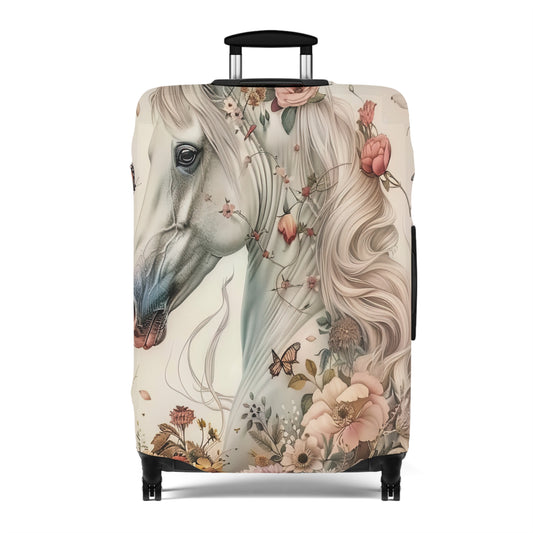 Luggage Cover, Country and Western, Boho Floral Horse, awd-1671