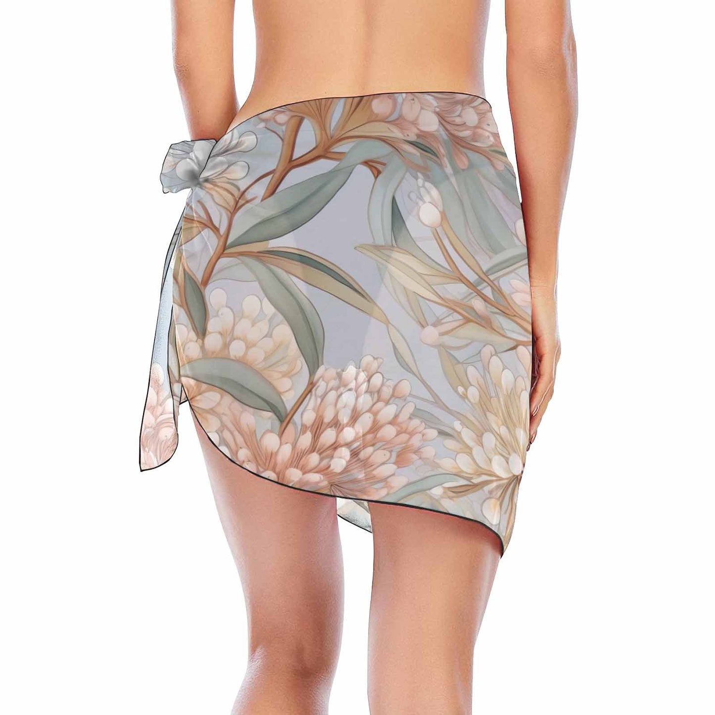 Australian Floral 11  Women's Beach Sarong Wrap