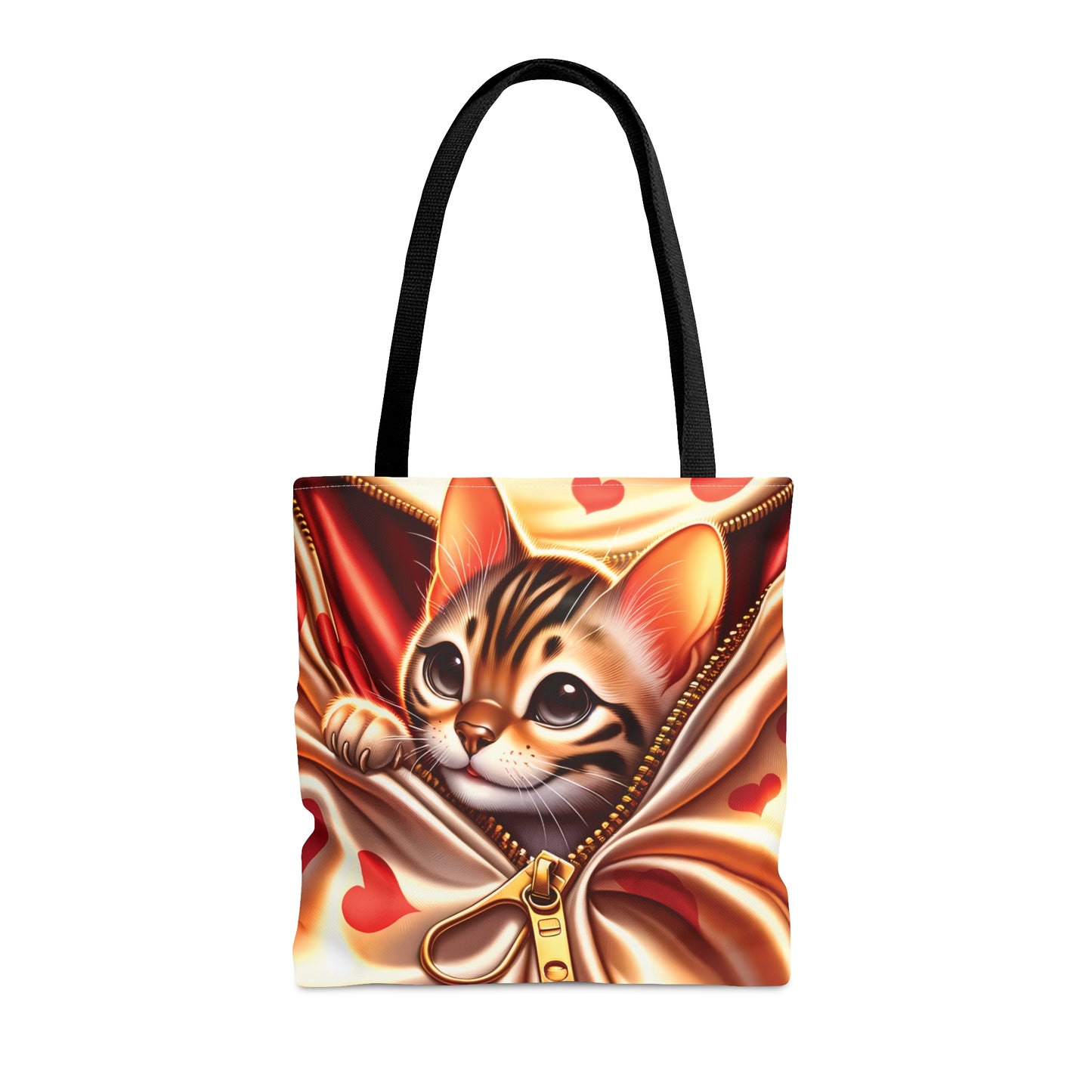 Tote Bag, Cat, Personalised/Non-Personalised Tote bag