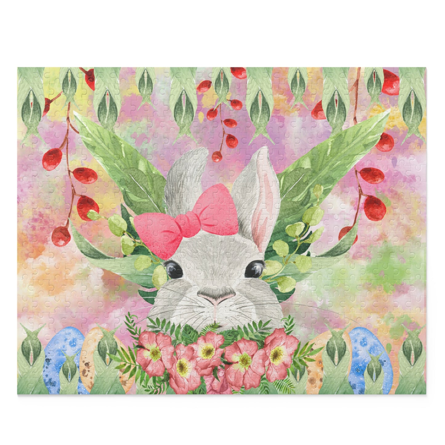 Puzzle, Easter, Rabbit  (120, 252, 500-Piece) awd-630