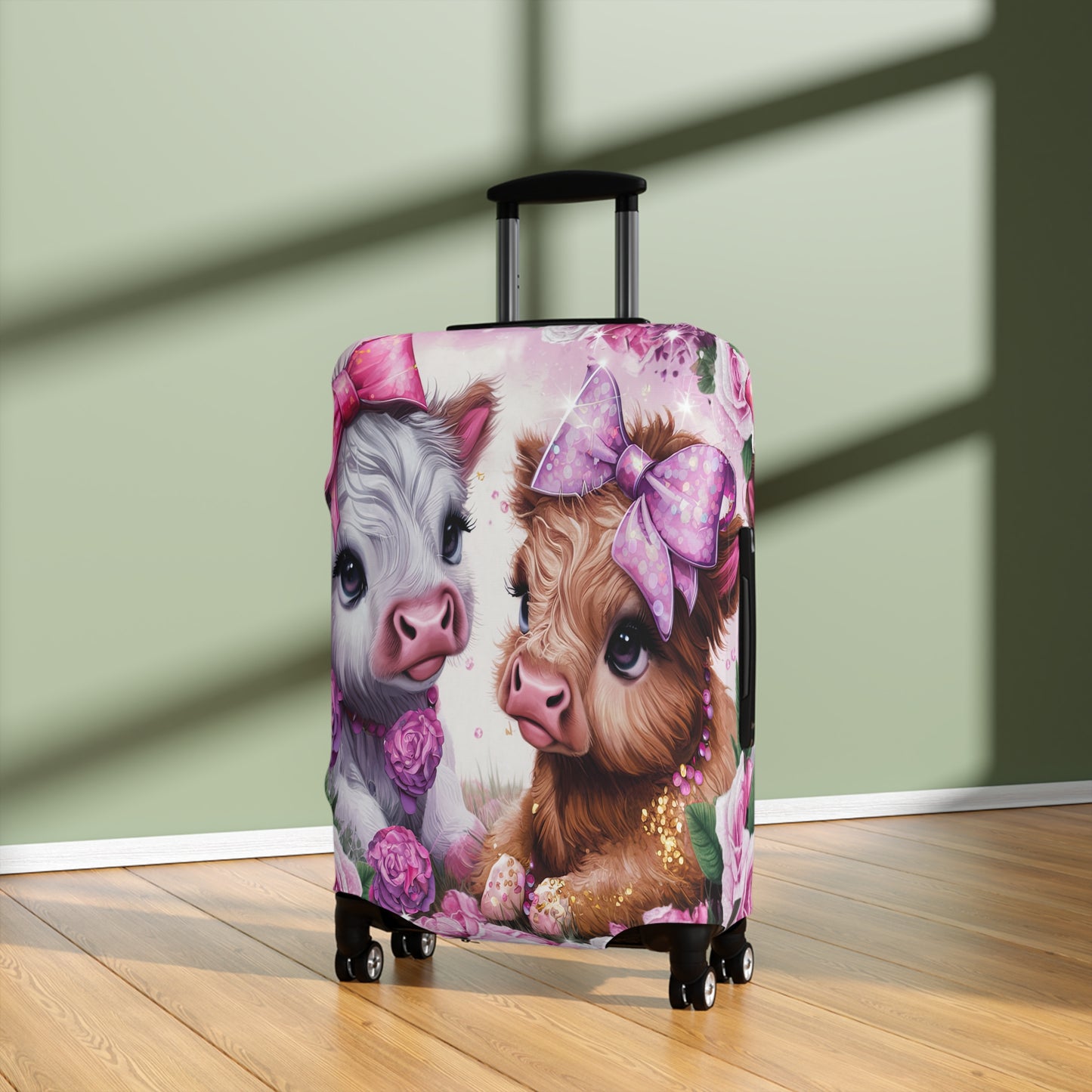 Luggage Cover, Highland Cows, awd-1685