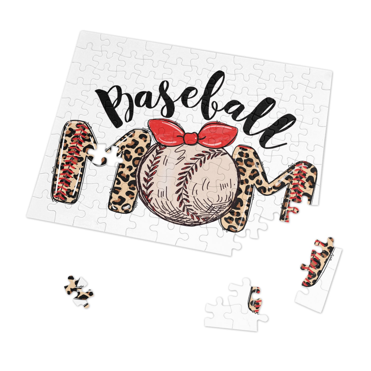 Puzzle, Baseball Mom, Personalised/Non-Personalised (30, 110, 252, 500,1000-Piece) awd-632