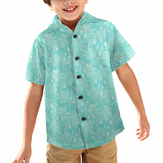 Australian Eucalyptus  Little Boys Hawaiian Shirt