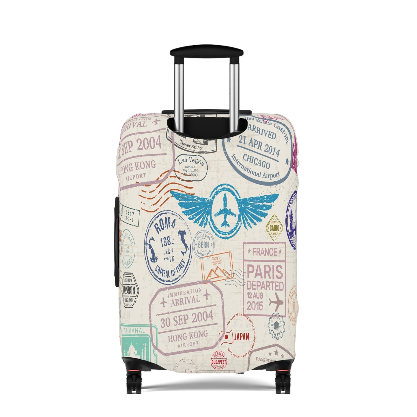 Luggage Cover, Travel Print, awd-1440