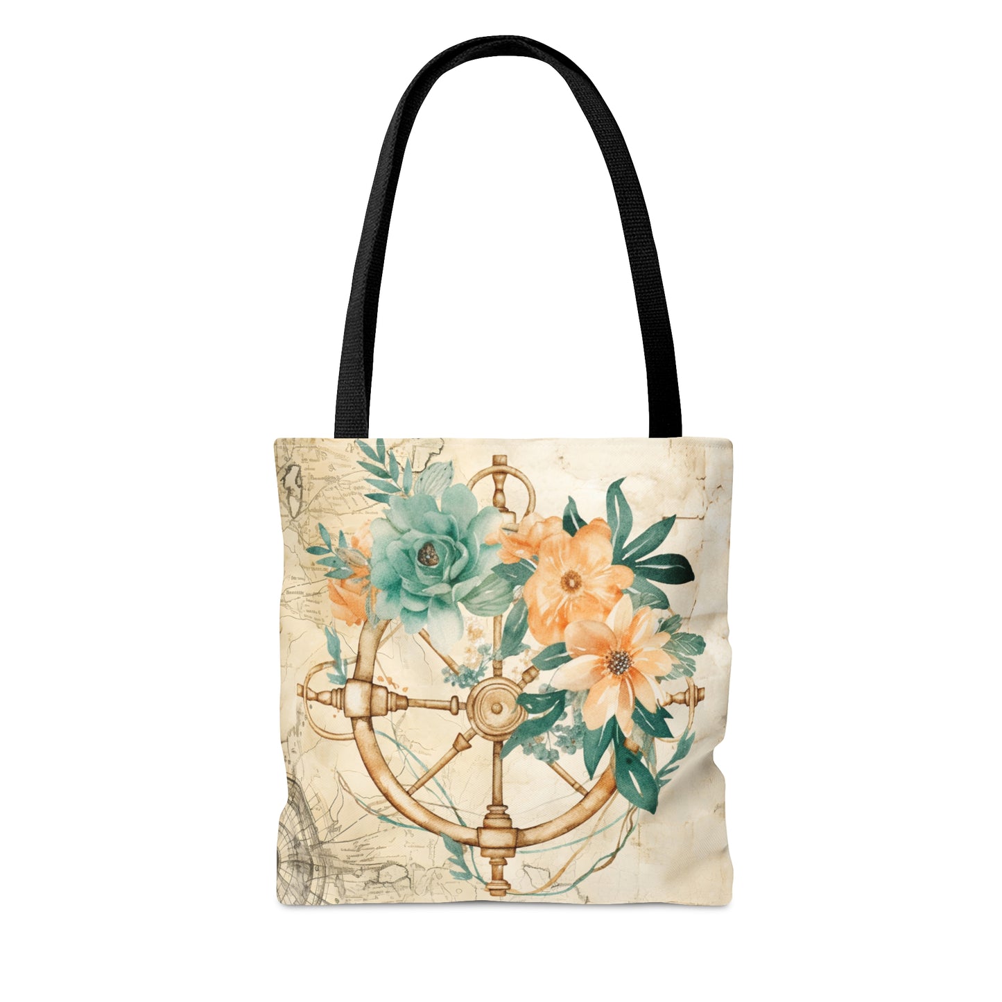 Tote Bag, Nautical bag, Beach Tote Bag