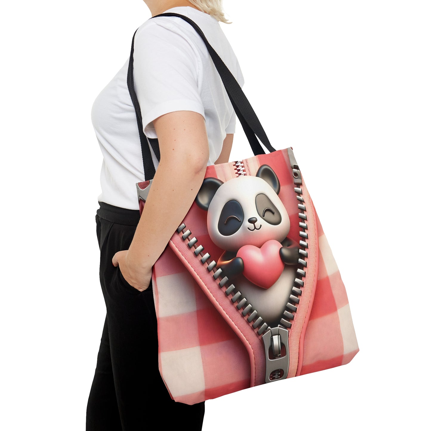 Tote Bag, Panda, Personalised/Non-Personalised Tote bag