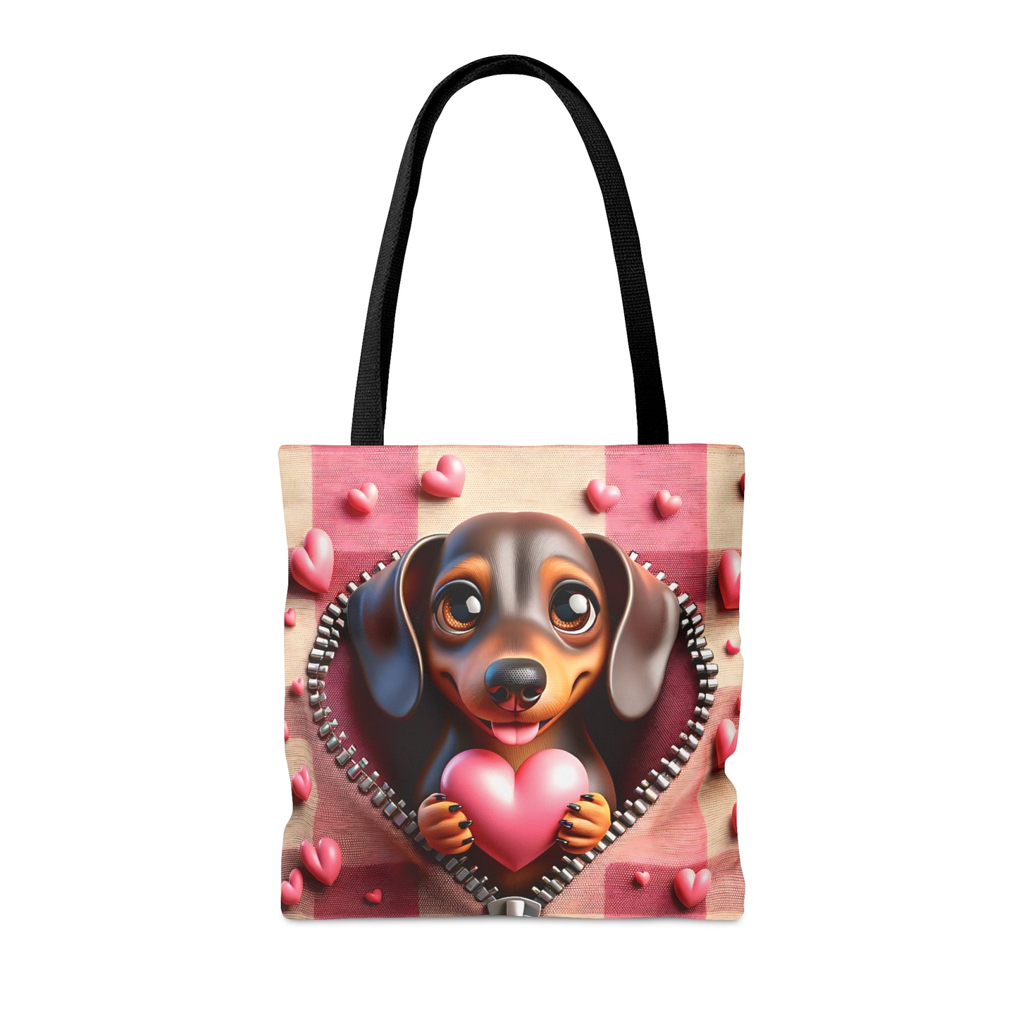 Tote Bag, Cute Dog, Personalised/Non-Personalised Tote bag