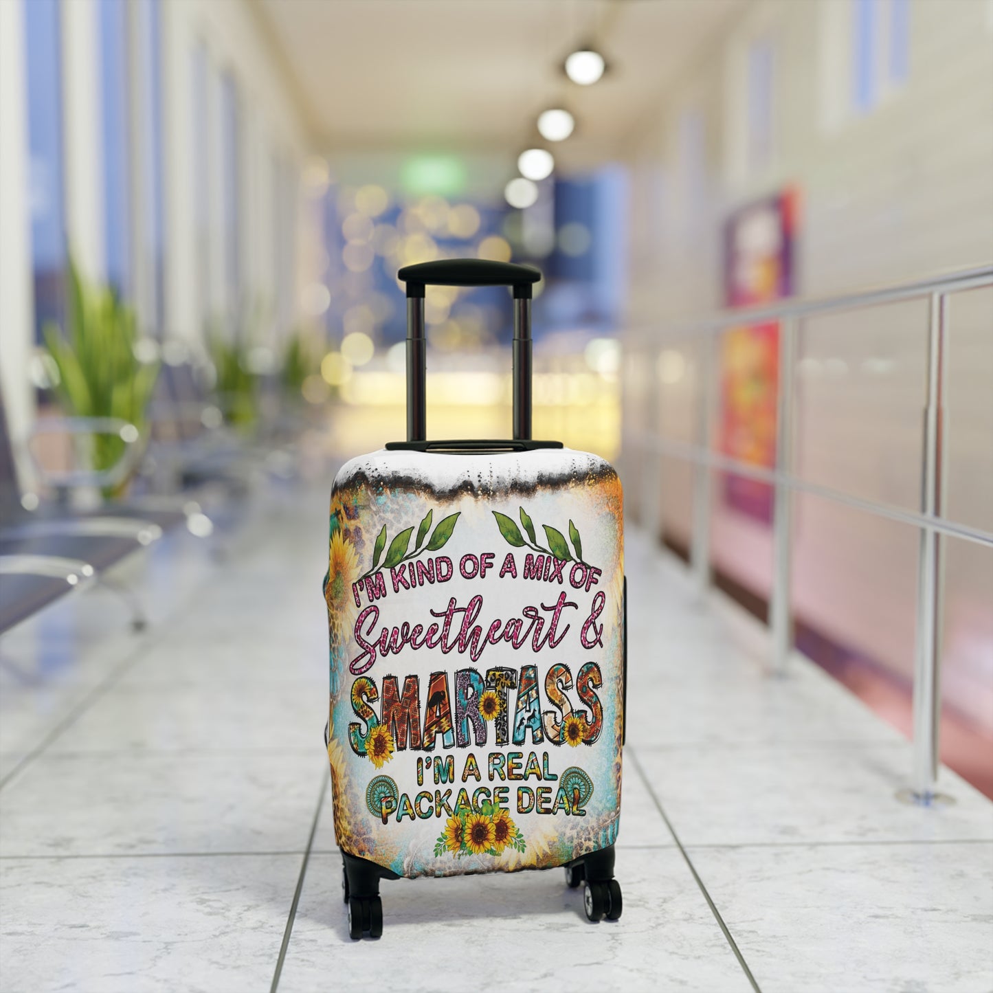 Luggage Cover, Country and Western,  Mix of Sweetheart, awd-1031