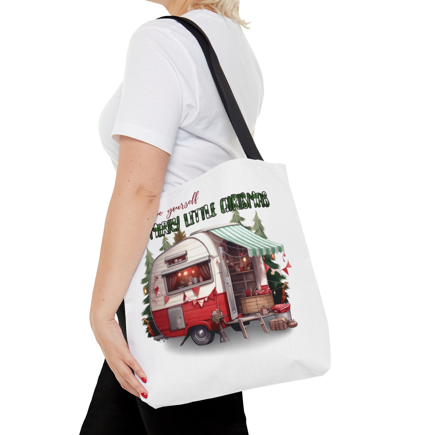 Tote Bag, Christmas, Camper