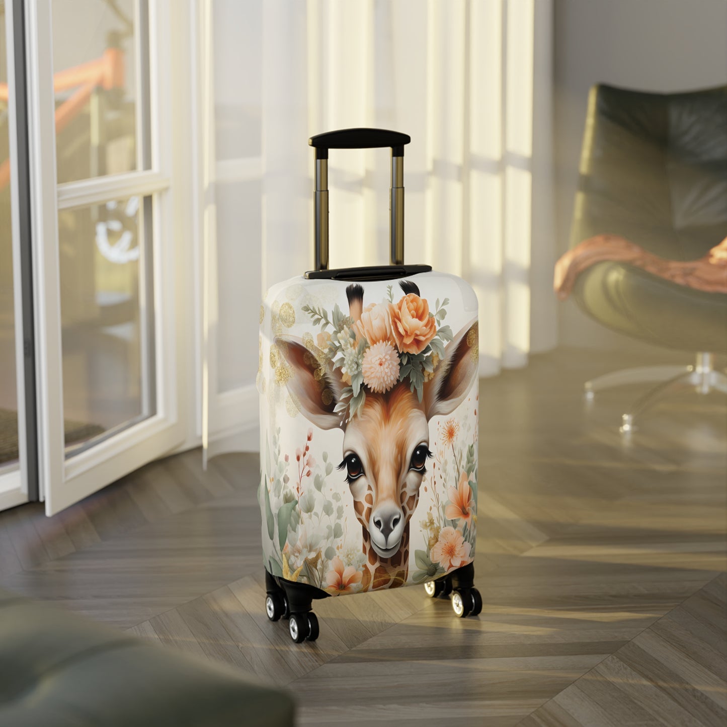 Luggage Cover, Giraffe, awd-422