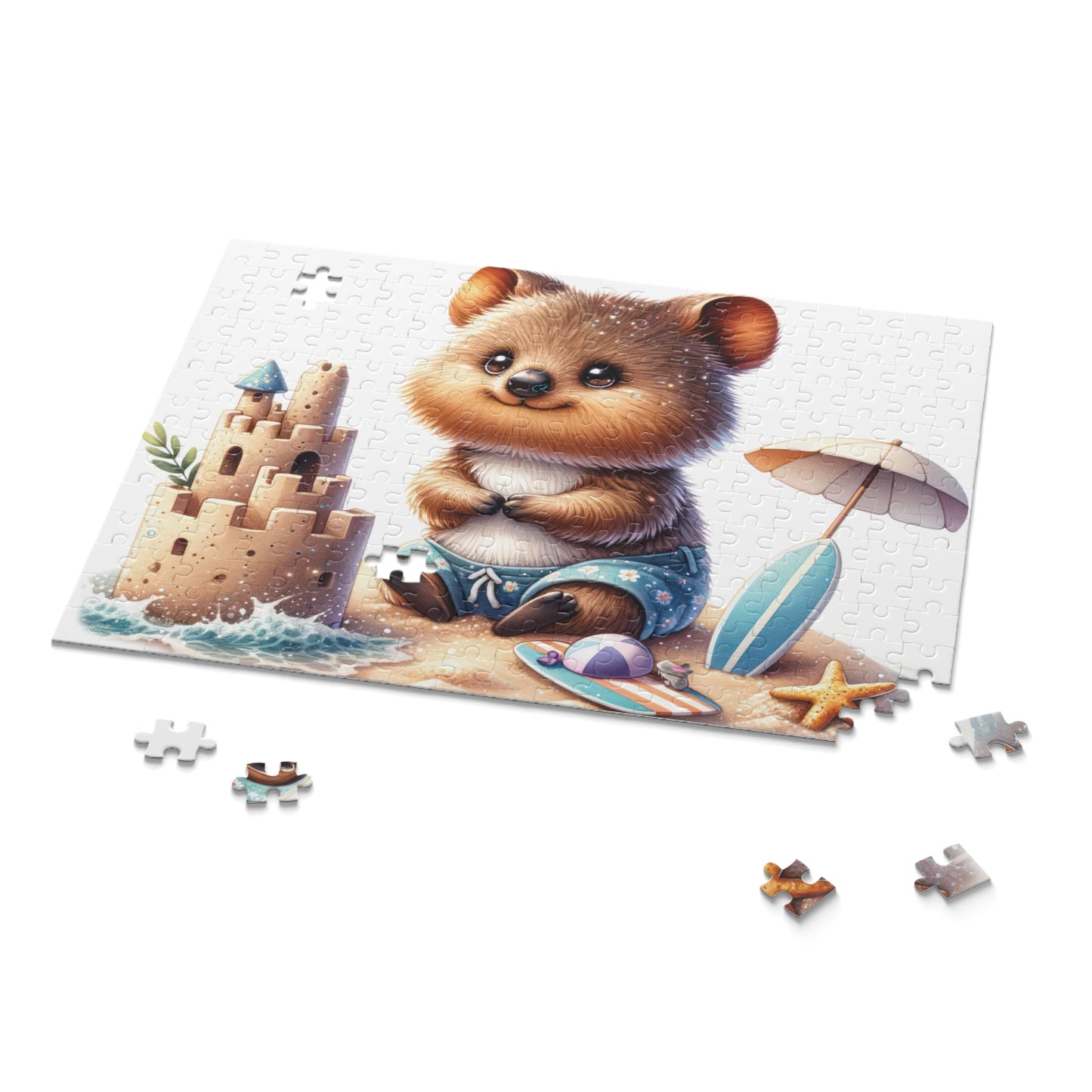 Personalised/Non-Personalised Puzzle, Quokka (120, 252, 500-Piece)