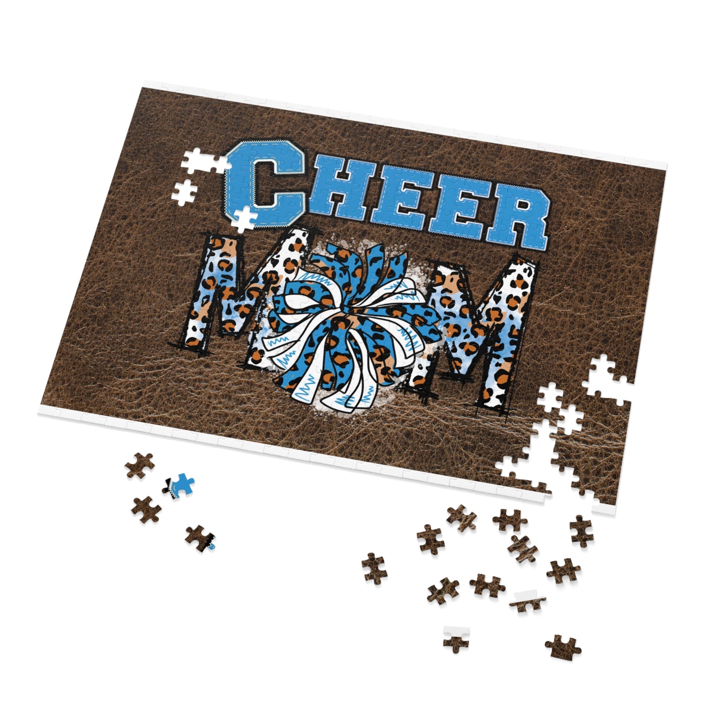 Jigsaw Puzzle, Cheer Mom, Personalised/Non-Personalised (30, 110, 252, 500,1000-Piece)