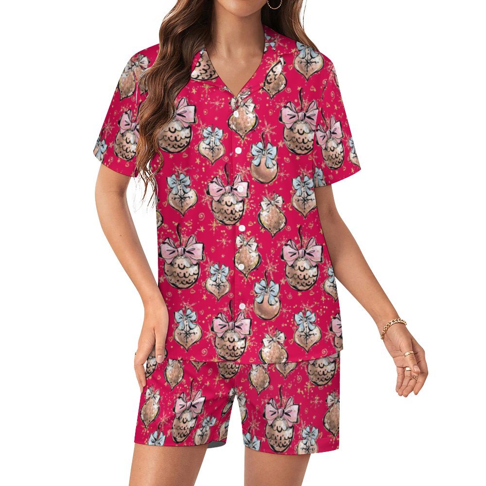 Women's Silk Satin Pajama Set Silk pajama set