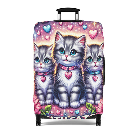 Luggage Cover, Life is better with Cats, awd-1473