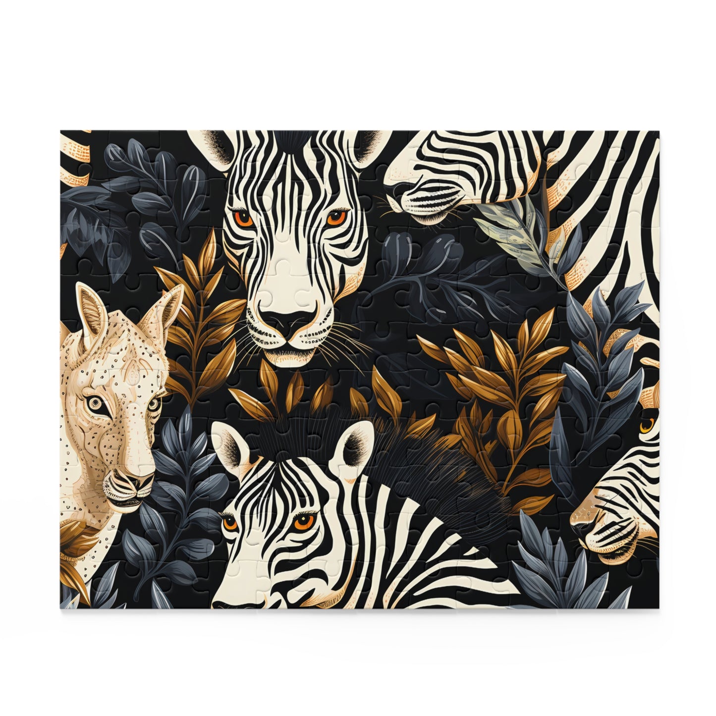 Personalised/Non-Personalised Puzzle, Zebra (120, 252, 500-Piece)