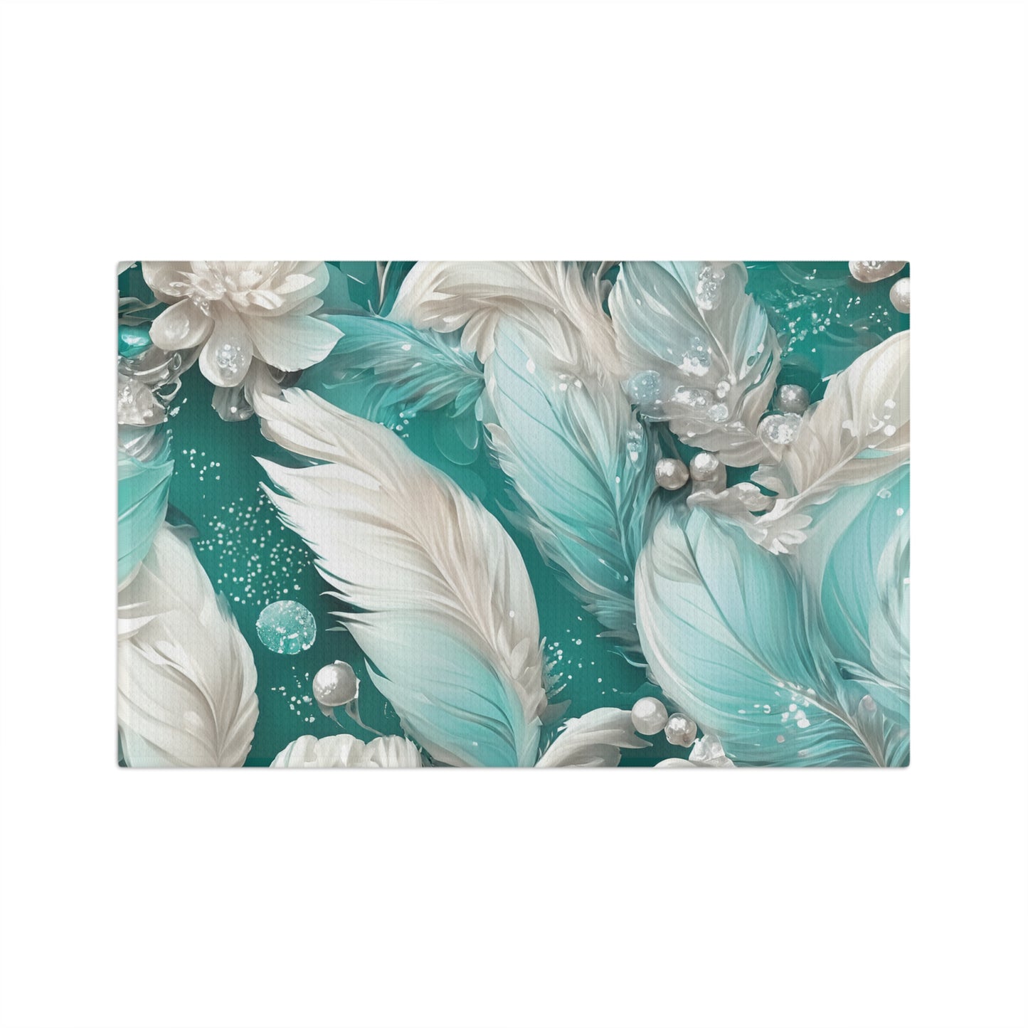 Microfiber Tea Towel Floral