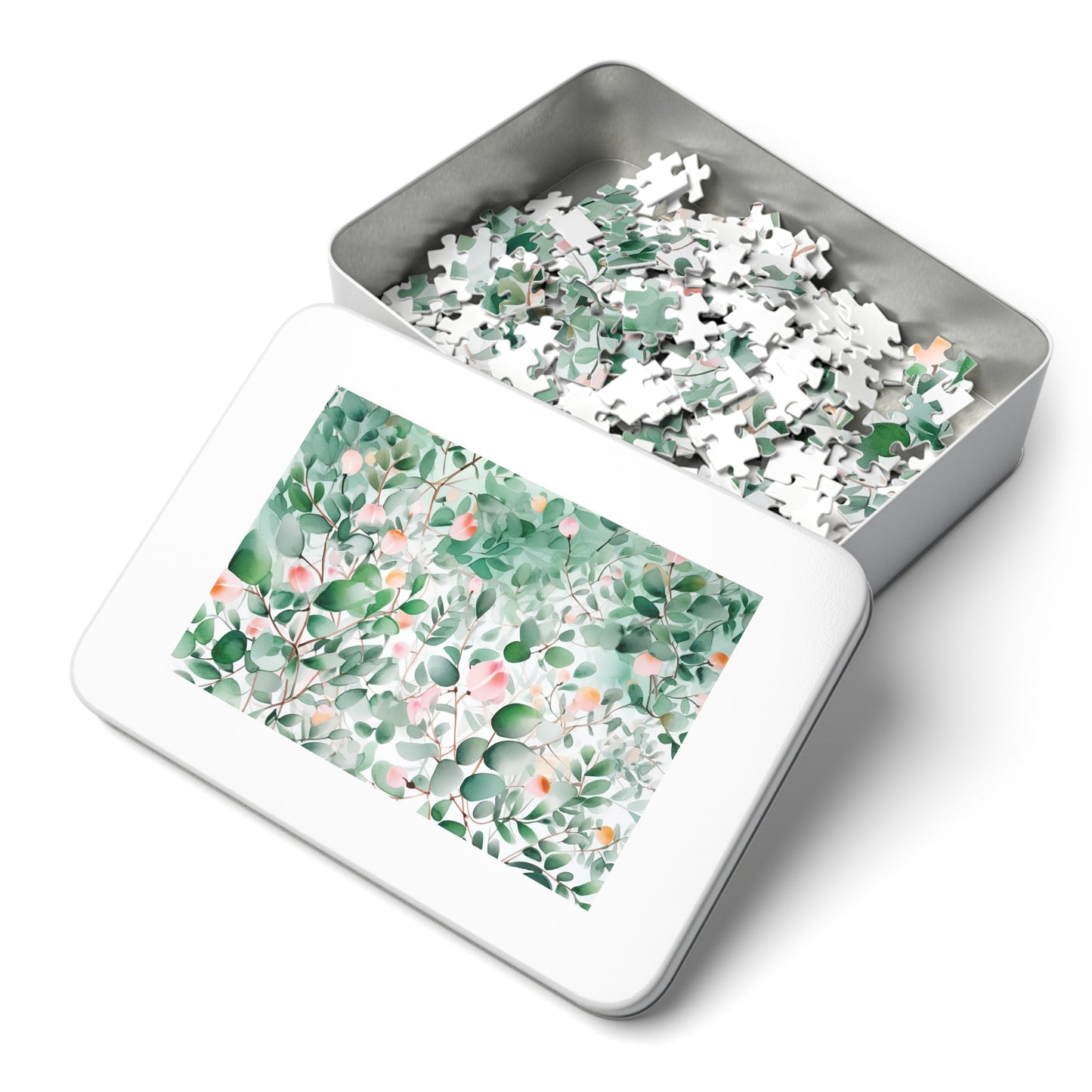 Jigsaw Puzzle, Eucalyptus Leaves, Personalised/Non-Personalised (30, 110, 252, 500,1000-Piece)