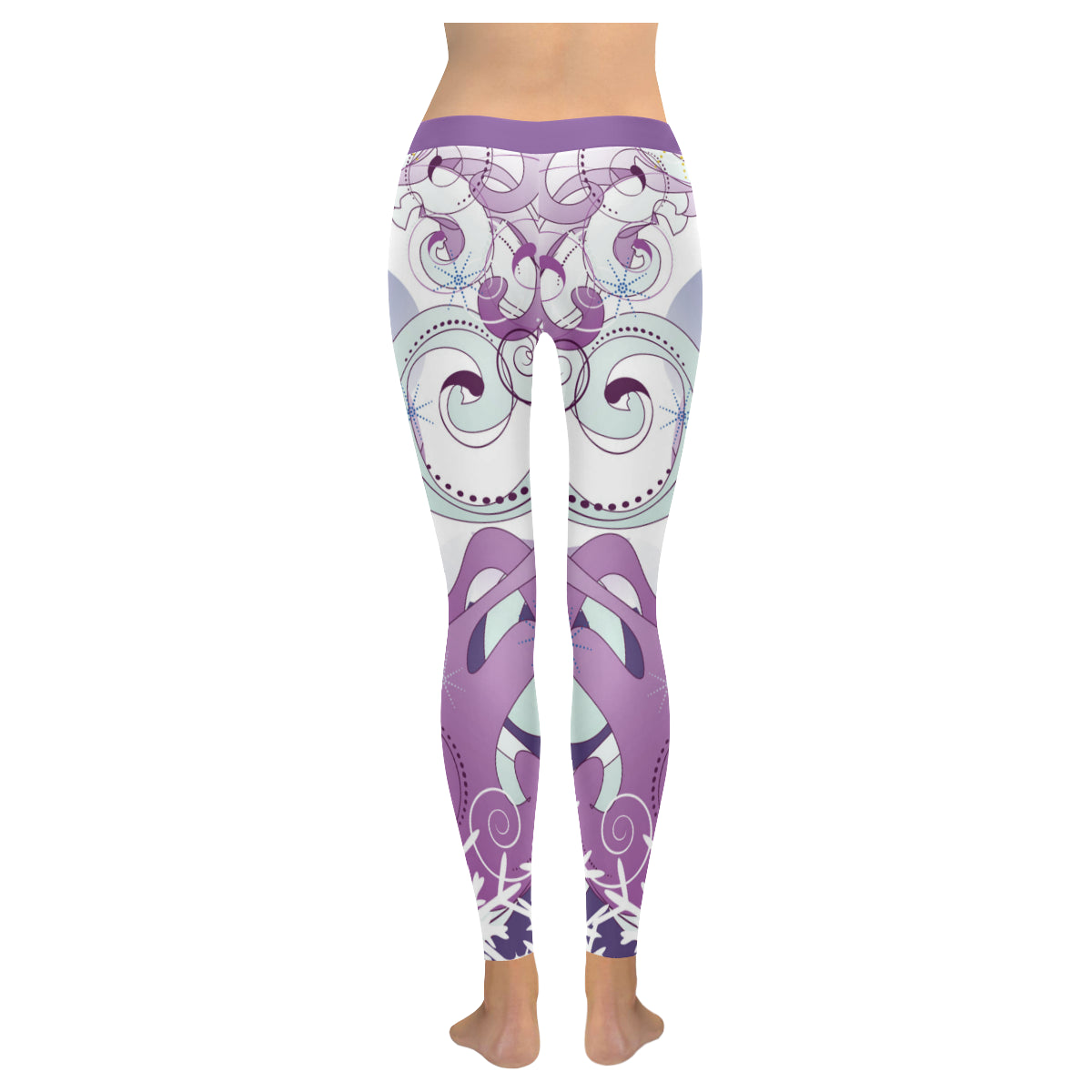 unicorn Women's Low Rise Leggings (Invisible Stitch)