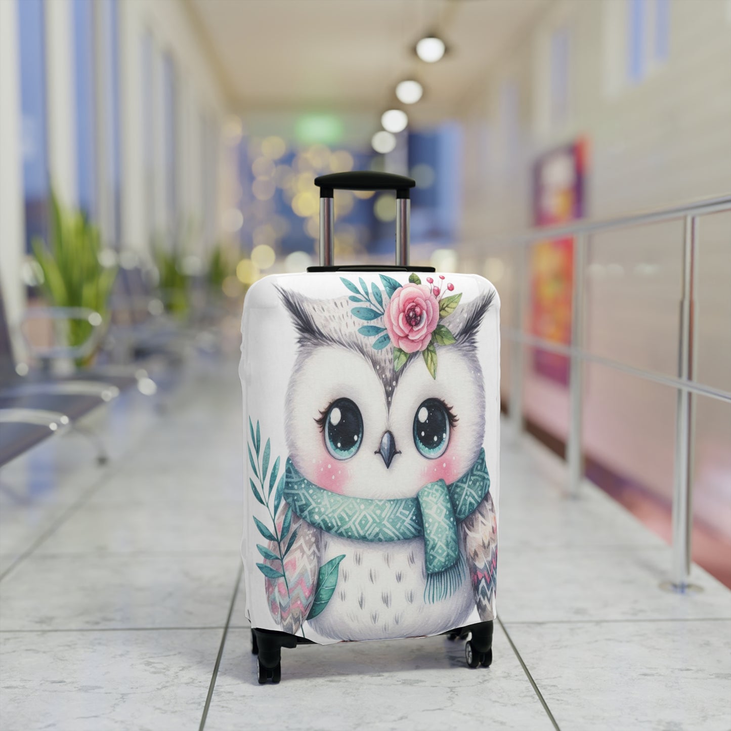 Luggage Cover, Owl, awd-524