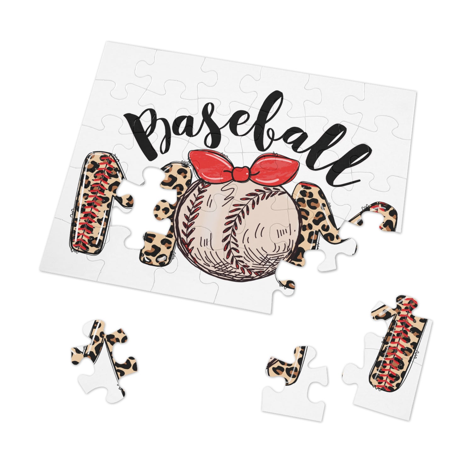 Puzzle, Baseball Mom, Personalised/Non-Personalised (30, 110, 252, 500,1000-Piece) awd-632