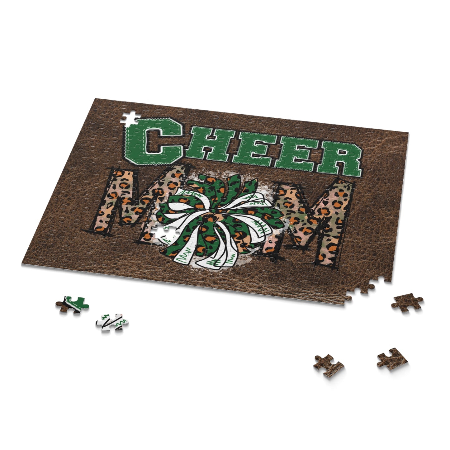 Personalised/Non-Personalised Puzzle, Cheer Mom (120, 252, 500-Piece)