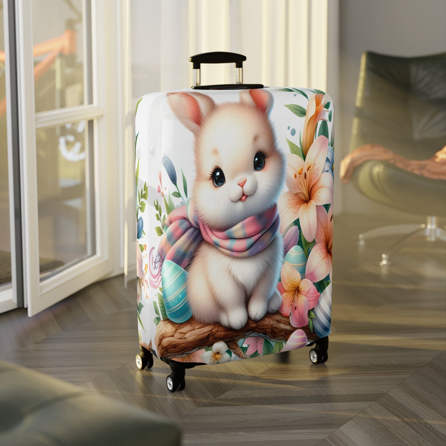 Luggage Cover, Easter, Rabbit, awd-1610